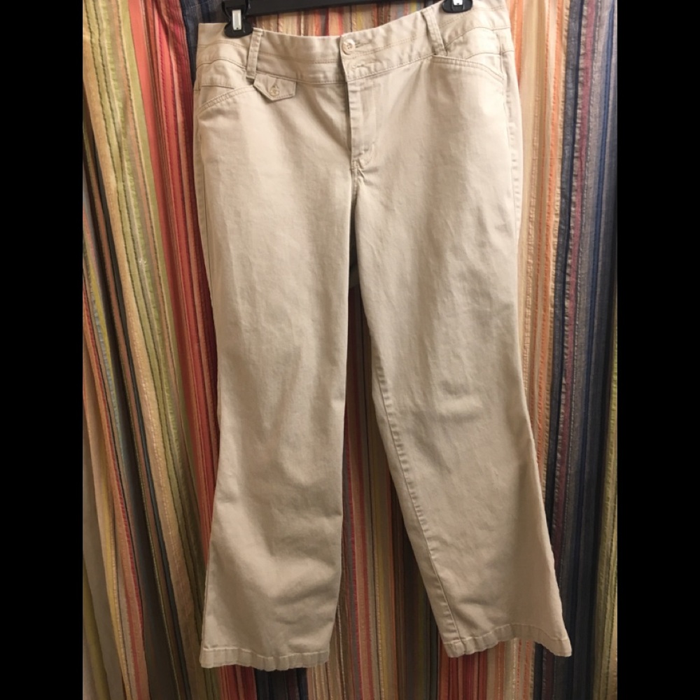 Lane Bryant Khaki Pants